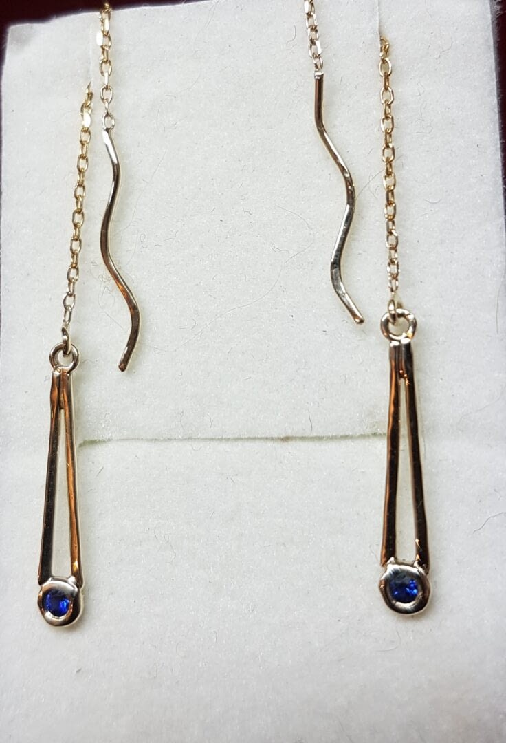 Golden-earrings-blue-by-Margarita-Pomerancev