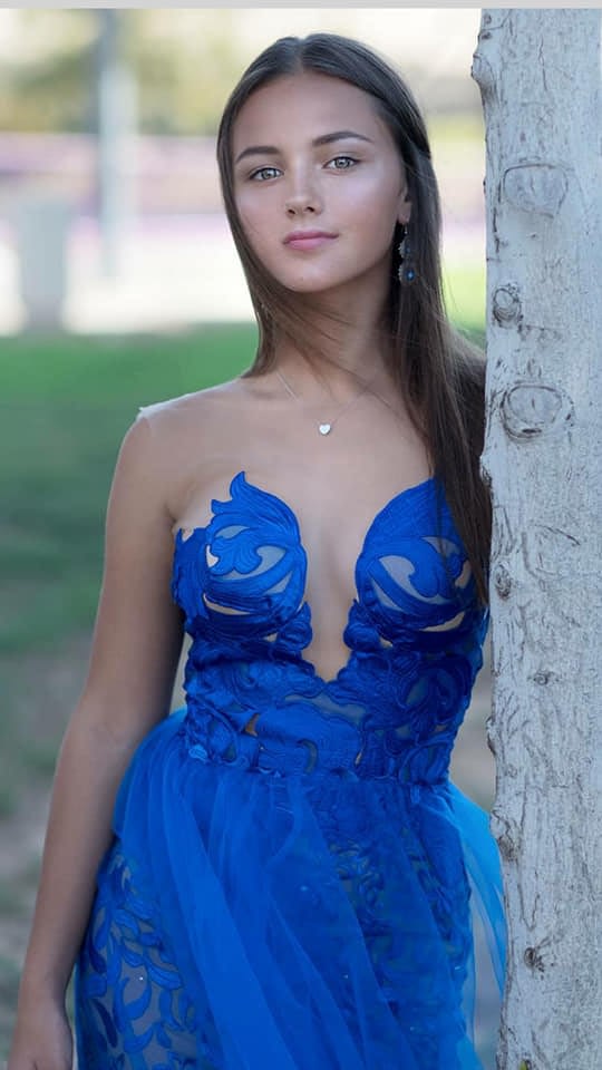 Blue-dress